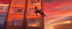 Elastigirl Barging Into A Building GIF