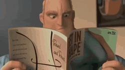 Elastigirl Cleaning The House GIF