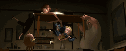 Elastigirl Levitate In The Air GIF