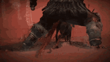 Elden Ring Armored Man With Two Swords GIF