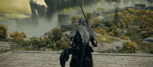 Elden Ring Glowing Erdtree Scene GIF