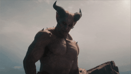 Elder Scrolls Daedra Looking Angry GIF