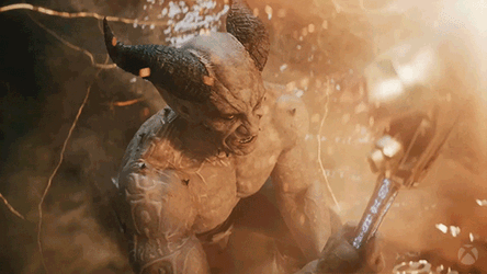 Elder Scrolls Gold Road Daedra Screaming GIF