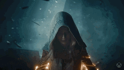 Elder Scrolls Ithelia Looking Up GIF