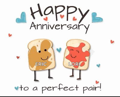 Elderly Couple Dancing Happy Anniversary GIF