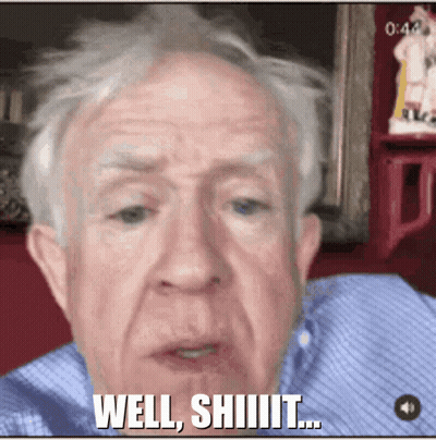 Elderly Man Says Well Shiiiiit GIF