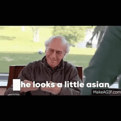 Elderly Man Talking And Laughing With Another Man GIF