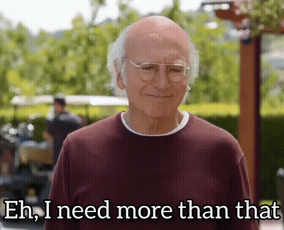 Elderly Man With Glasses Saying Eh Need More GIF