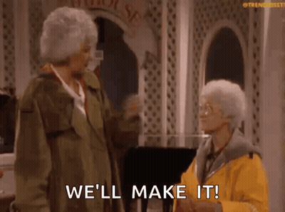 Elderly Woman In Glasses And Blue Sweater Saying So Bitter GIF