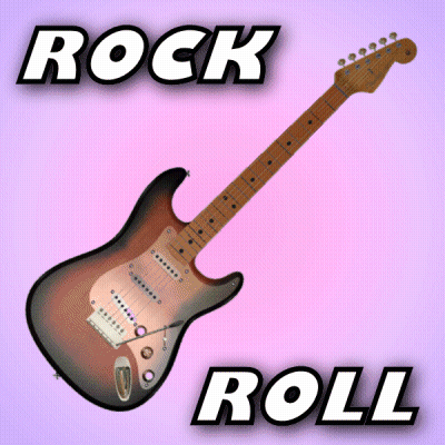 Electric Guitar Rock Roll GIF