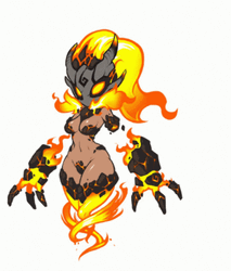 Elemental Fire Ember Floating GIF