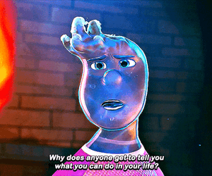 Elemental Wade Explaining To Ember GIF