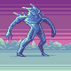 Elemental Water Beast GIF