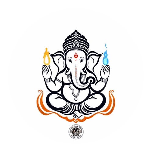 Elephant Holding Flame Sticker