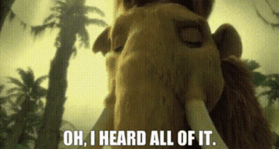 Elephant Saying Oh I Heard All Of It GIF