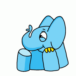 Elephant Shows Empathy For All GIF