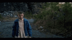 Eleven Intense Stare Asking To Go GIF
