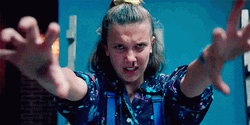 Eleven Releasing Telekinetic Mind Power Stranger Things GIF