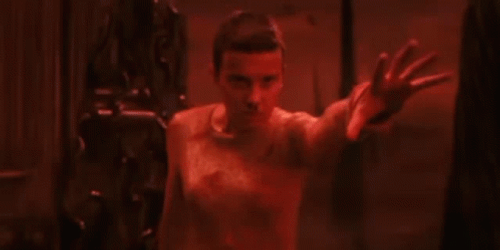 Eleven Unleashing Telekinetic Power GIF