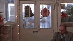 Elf Dad Entering Room GIF