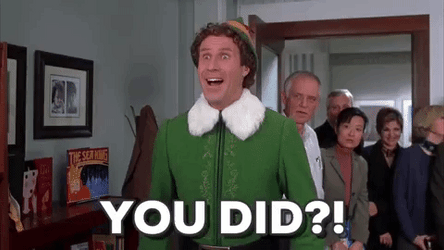 Elf Dad Excited Big Elf GIF