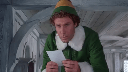 Elf Dad Letter GIF