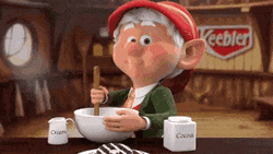 Elf Dad Mixing Bowl GIF
