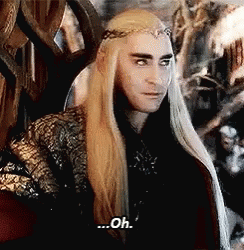 Elf Dad Sitting In Throne GIF