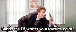Elf Dad Snatching Phone Call GIF
