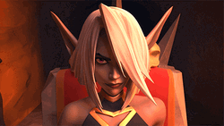 Elf Girl Evil Smile GIF