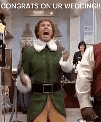Elf Meme Congrats On Your Wedding GIF