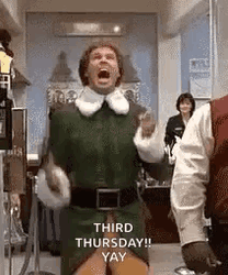 Elf Meme Third Thursday Yay GIF