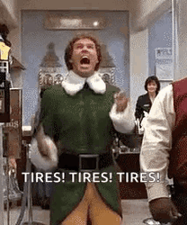 Elf Meme Tires Tires Tires GIF