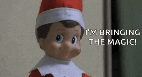 Elf On The Shelf Moving Bringing Magic GIF