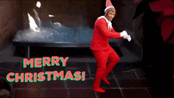 Elf On The Shelf Moving Running Man Dance GIF