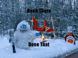 Elf On The Shelf Moving Snowy Winter GIF