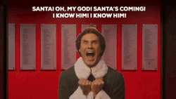Elf Santa Is Coming I Know Him GIF