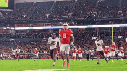 Elijah Arroyo Miami Hurricanes Hand Sign GIF