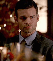 Elijah Mikaelson Vampire Diaries Dinner GIF