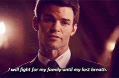 Elijah Mikaelson Vampire Diaries I Will Fight GIF