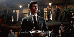 Elijah Mikaelson Vampire Diaries Shall We GIF