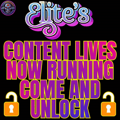 Elite Content Lives Now Running Unlock Advertisement GIF
