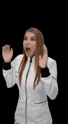 Elizabeth Hurley Screaming GIF