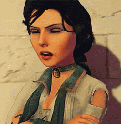 Elizabeth Is Frustrated - Bioshock Infinite GIF