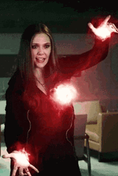 Elizabeth Olsen As Wanda Maximoff GIF