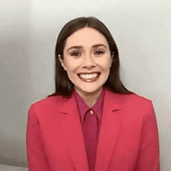 Elizabeth Olsen Thumbs Up GIF