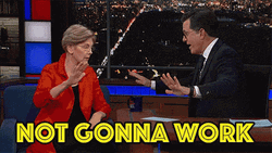 Elizabeth Warren That's Not How This Works  GIF