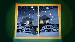 Ella Fitzgerald Frosty The Snowman Window