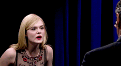 Elle Fanning Answer Quiz Tonight Show GIF