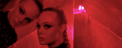 Elle Fanning Party Club Lights  GIF